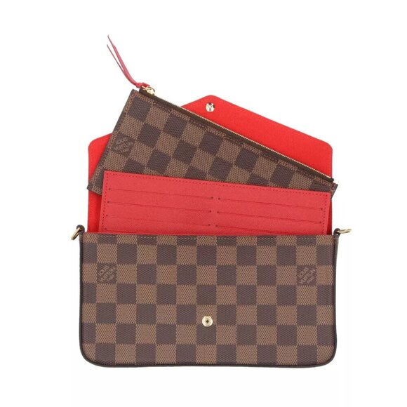 LOUIS VUITTON Shoulder Bag N40492 Damier canvas Chain Pochette Felice used - Picture 7 of 7